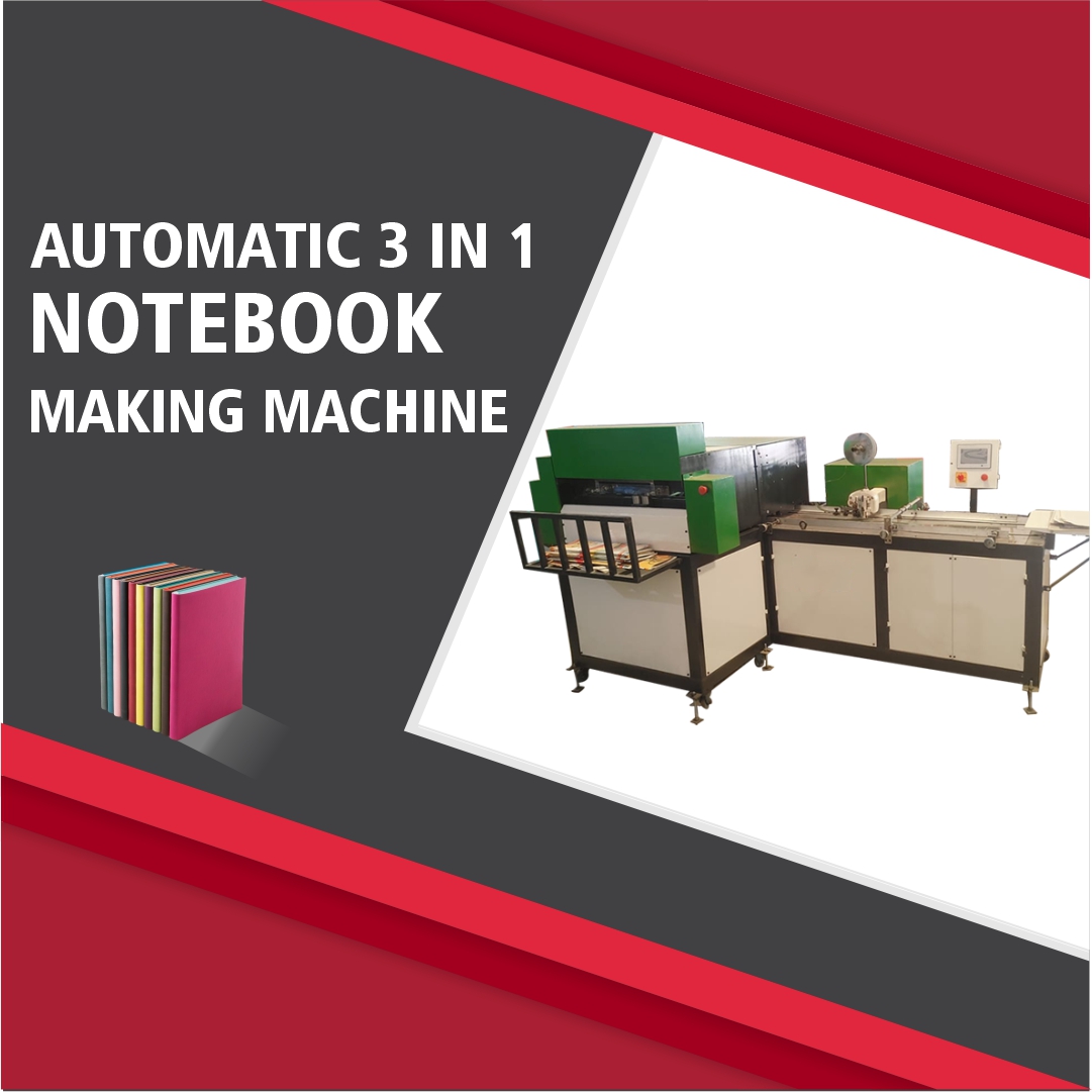 Automatic Notebook Making Machine – High-Speed School & Exercise Notebook Production Machine